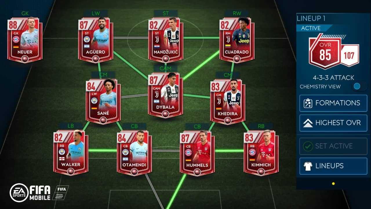 FIFA MOBILE – NEW Chemistry System & Pre-Season Information