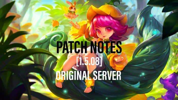 Mobile Legends – 1.5.08 Patch Notes