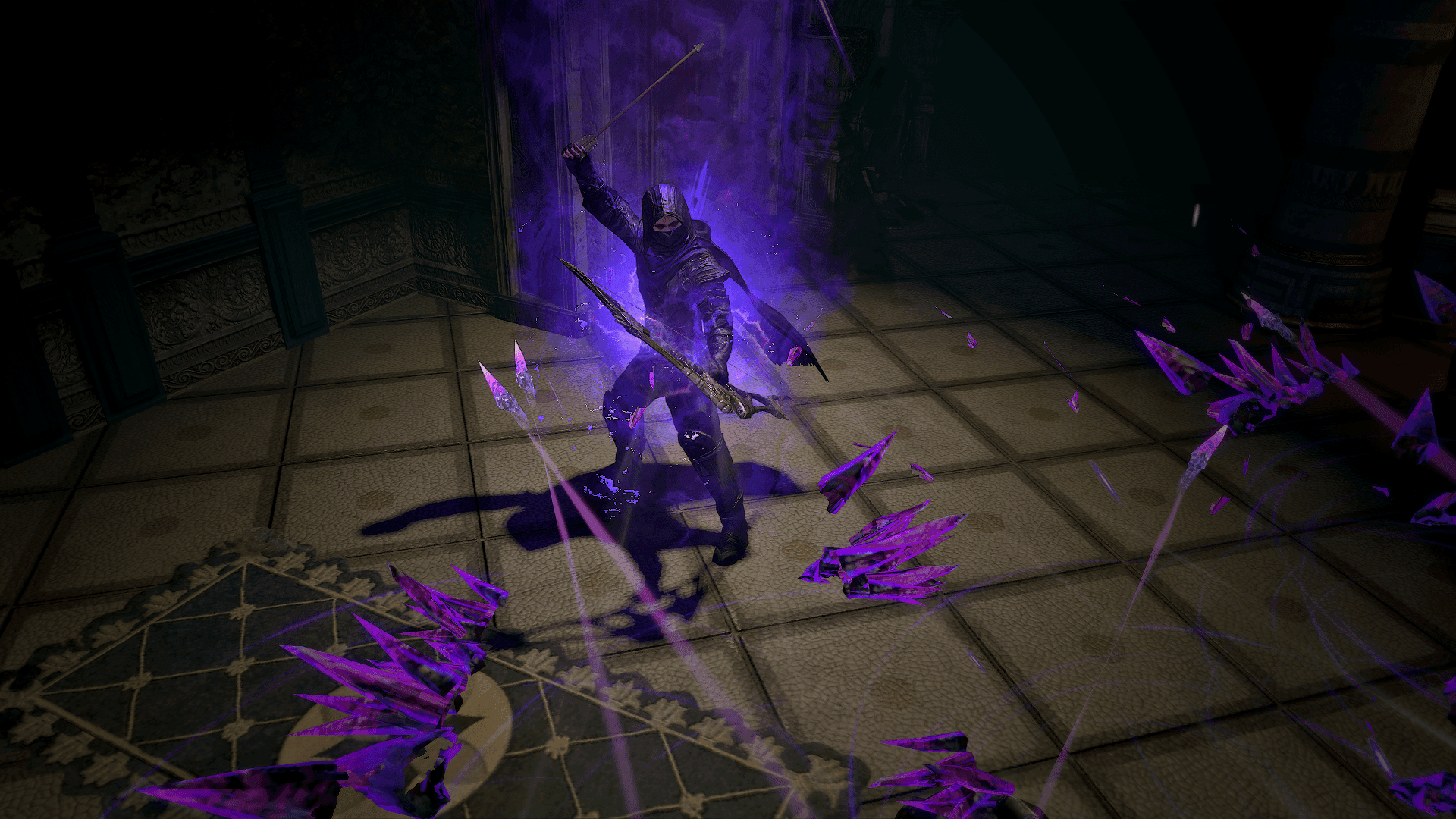 Path of Exile – Crystal Tornado Shot Effect