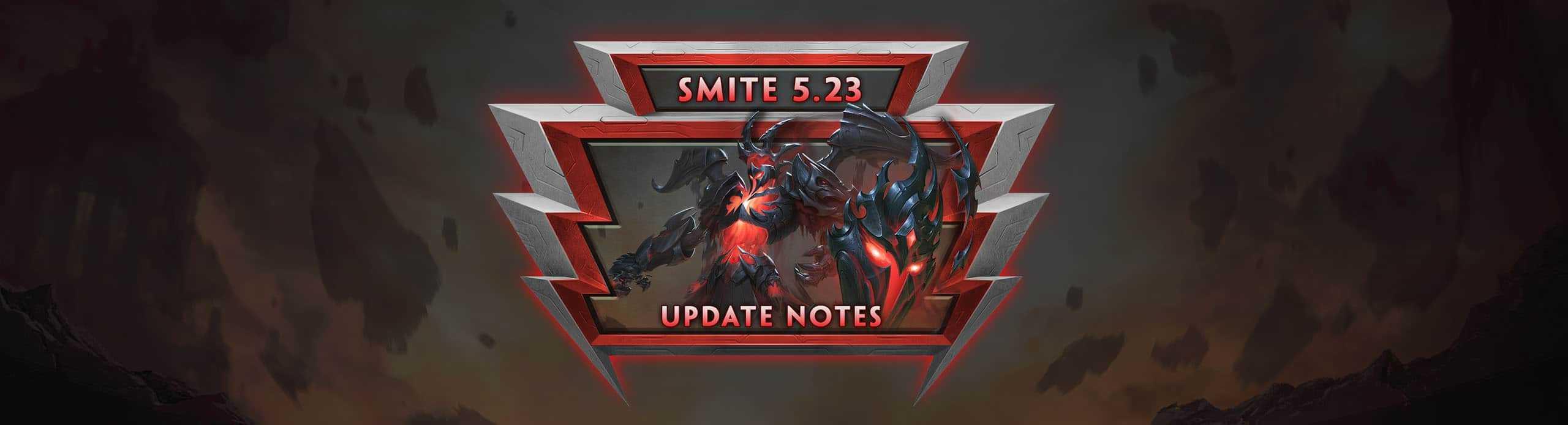 SMITE – 5.23 Patch Notes | GODSLAYER !