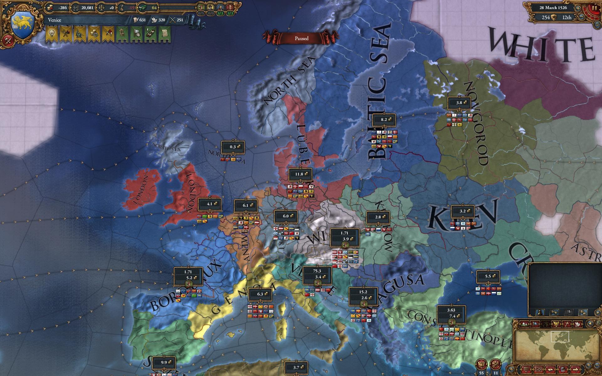 Europa Universalis IV – 1.31.1 Patch Notes | Gamebalance Overhaul!